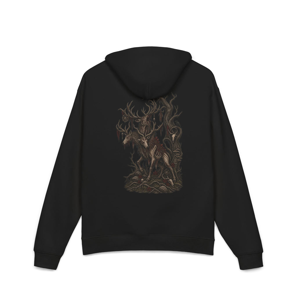Rad Forest Stag Graphic Hoodie