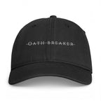 'OATH BREAKER' Embroidered Faded Wash Hat