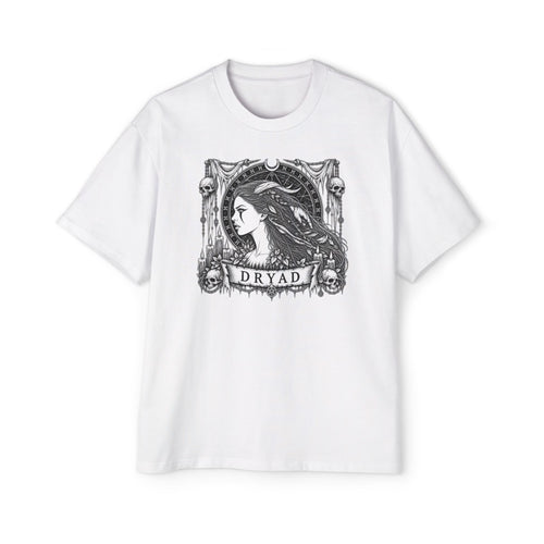 Dryad Illustration Tee — Mythic Forest Graphic T-Shirt