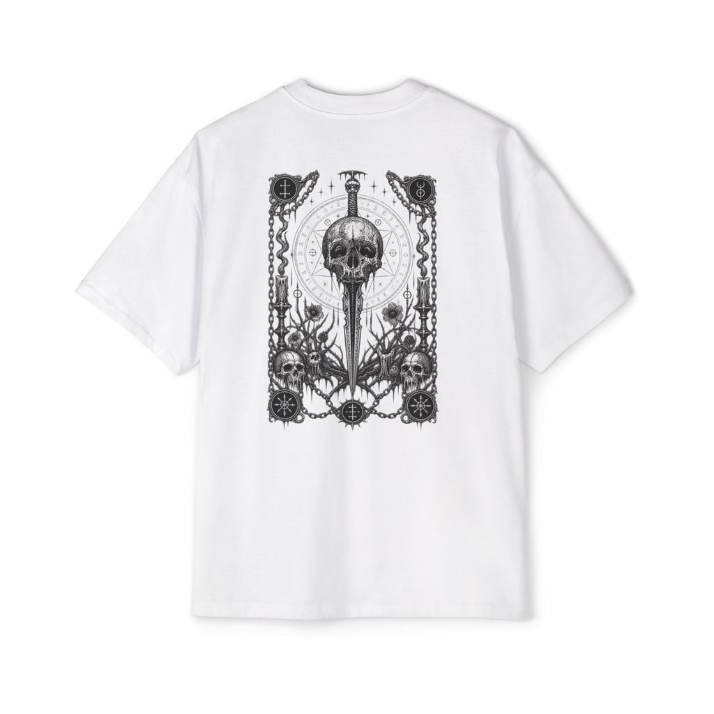 Oath Breaker Tee — Gothic Everending Dagger Oversized T‑Shirt