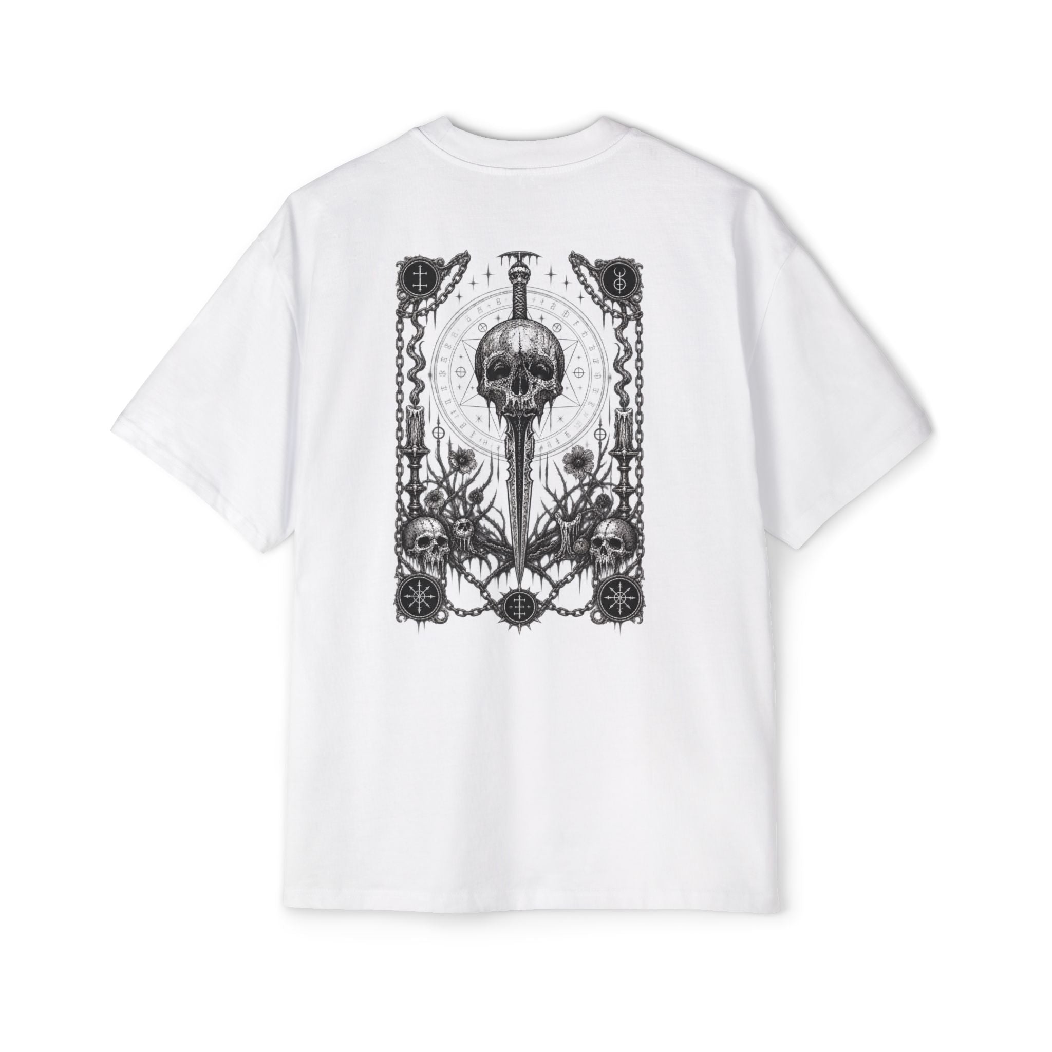Oath Breaker Tee — Gothic Everending Dagger Oversized T‑Shirt
