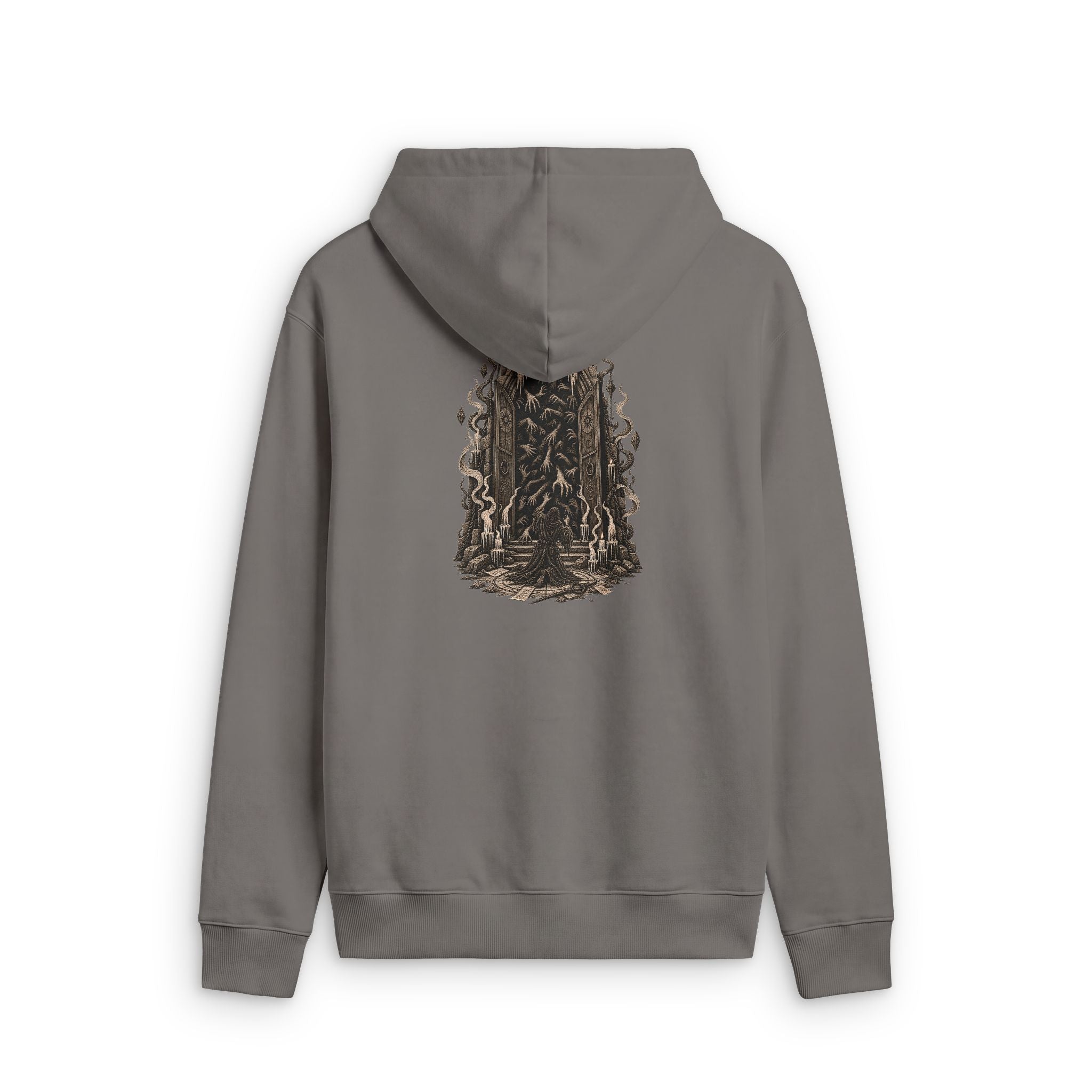 Forest Gate Zip Hoodie — Vintage Woodland Zip-Up Hooded Jacket