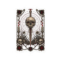 Occult Skull & Dagger Kiss-Cut Sticker — Gothic Tarot-Inspired Decal