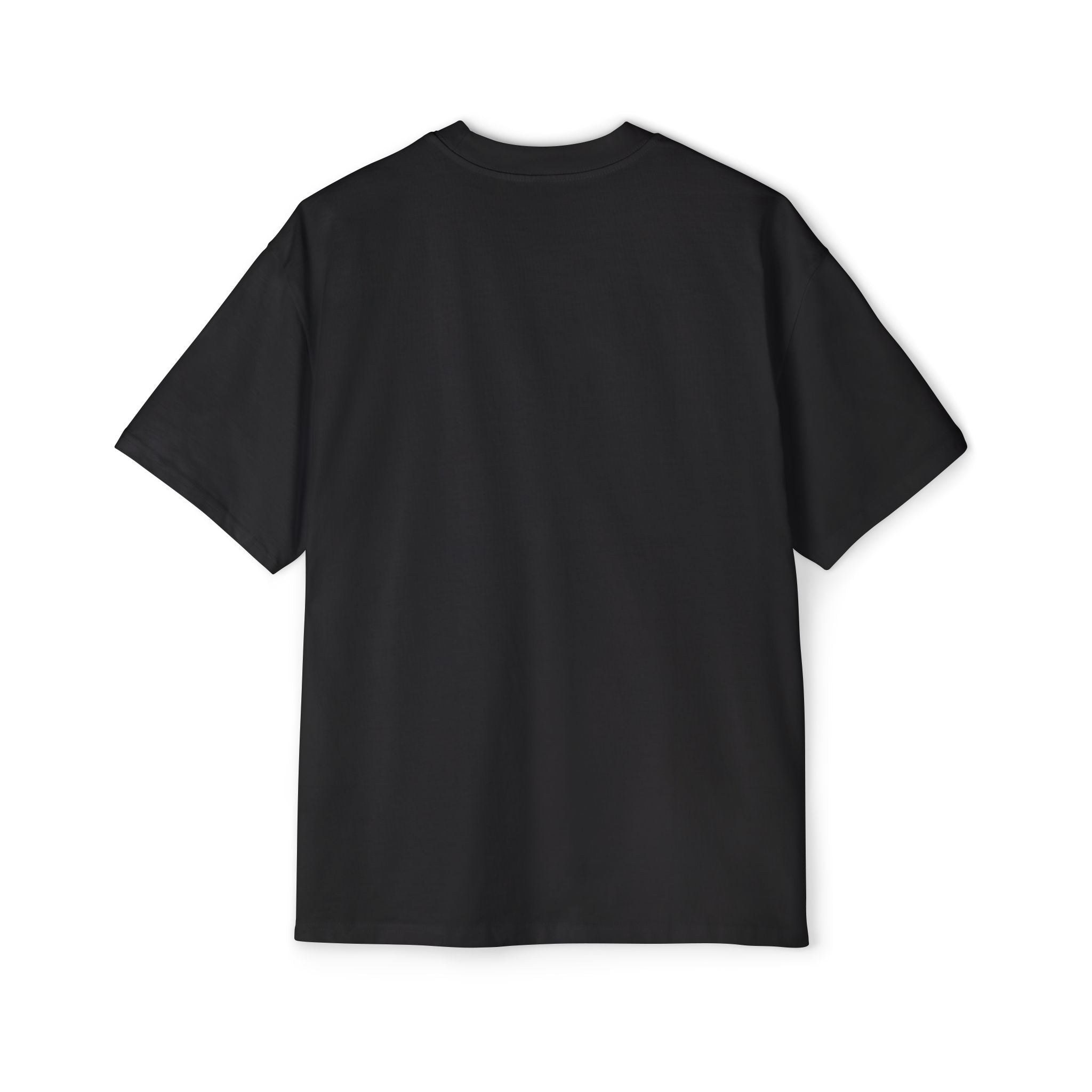 Butterfly Stack Graphic Tee — Minimalist Black Floral Chest Print