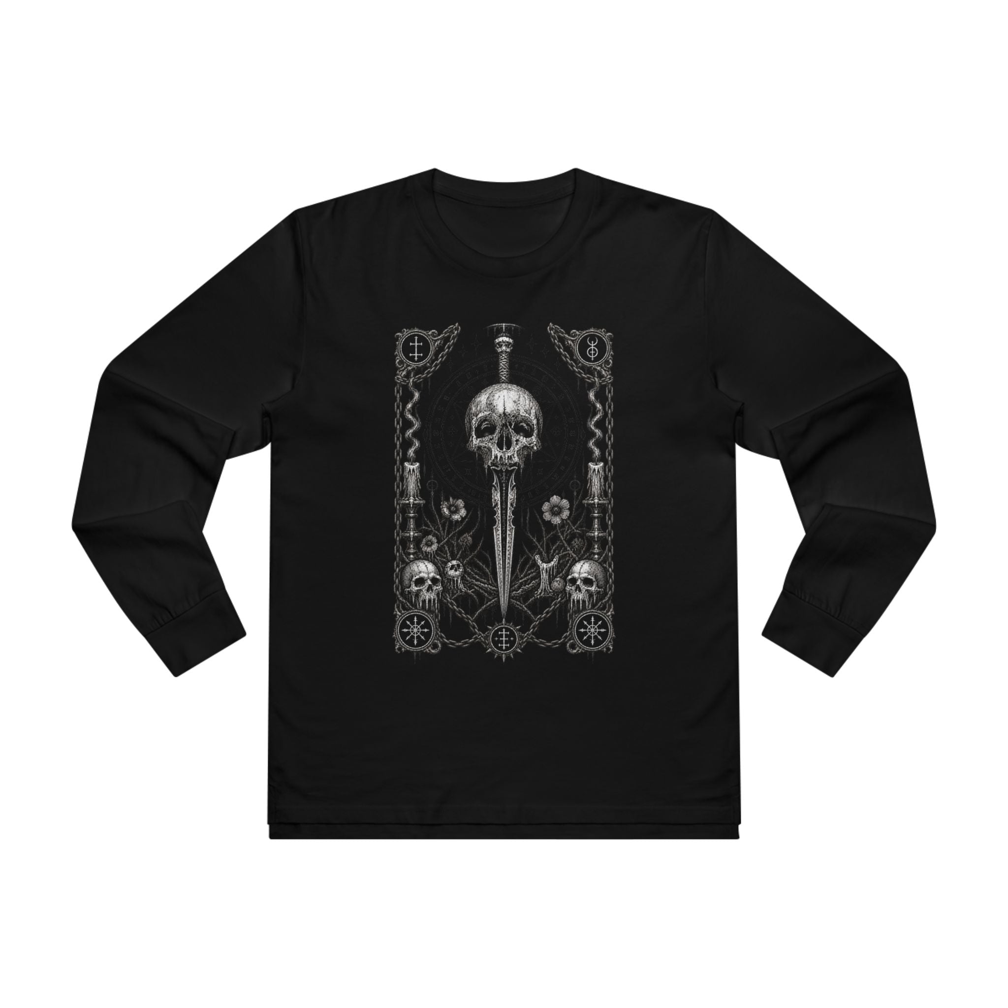 Oath Breaker Iron Sword Skull Longsleeve Tee