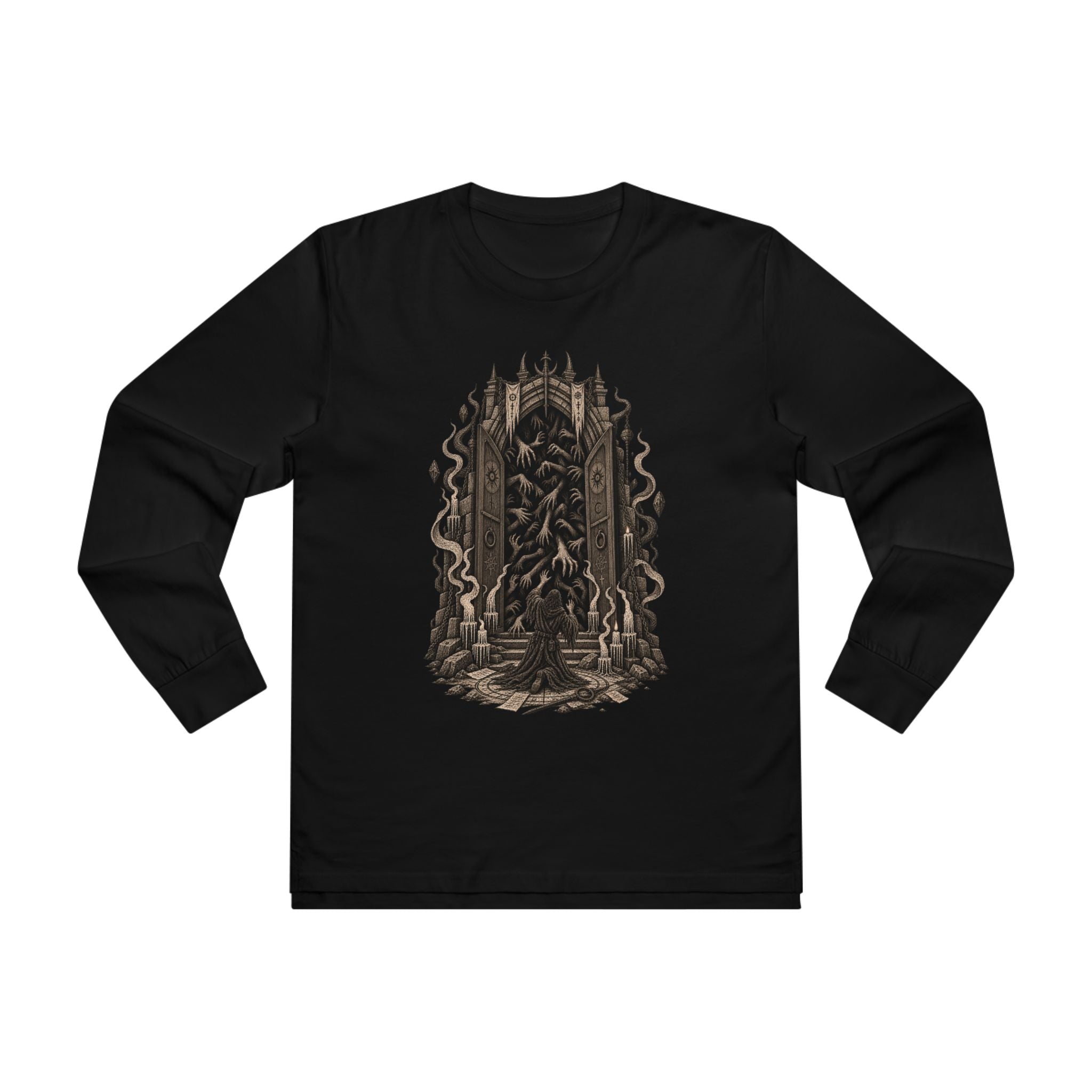Haunted Portal Graphic Long-Sleeve Tee