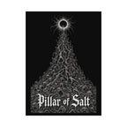 Pillar of Salt Dark Art Poster — Textured Matte Watercolor Print