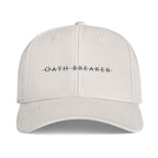 Oath Breaker Cap — Minimal Strikethrough Text Baseball Hat