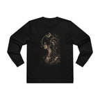 Men’s Longsleeve Tee — Mystic Lion Art Graphic