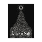 Pillar of Salt Dark Art Poster — Textured Matte Watercolor Print