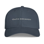 Oath Breaker Cap — Minimal Strikethrough Text Baseball Hat
