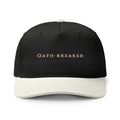 Oath Breaker Two-Tone Cap — Minimalist Text Trucker Hat