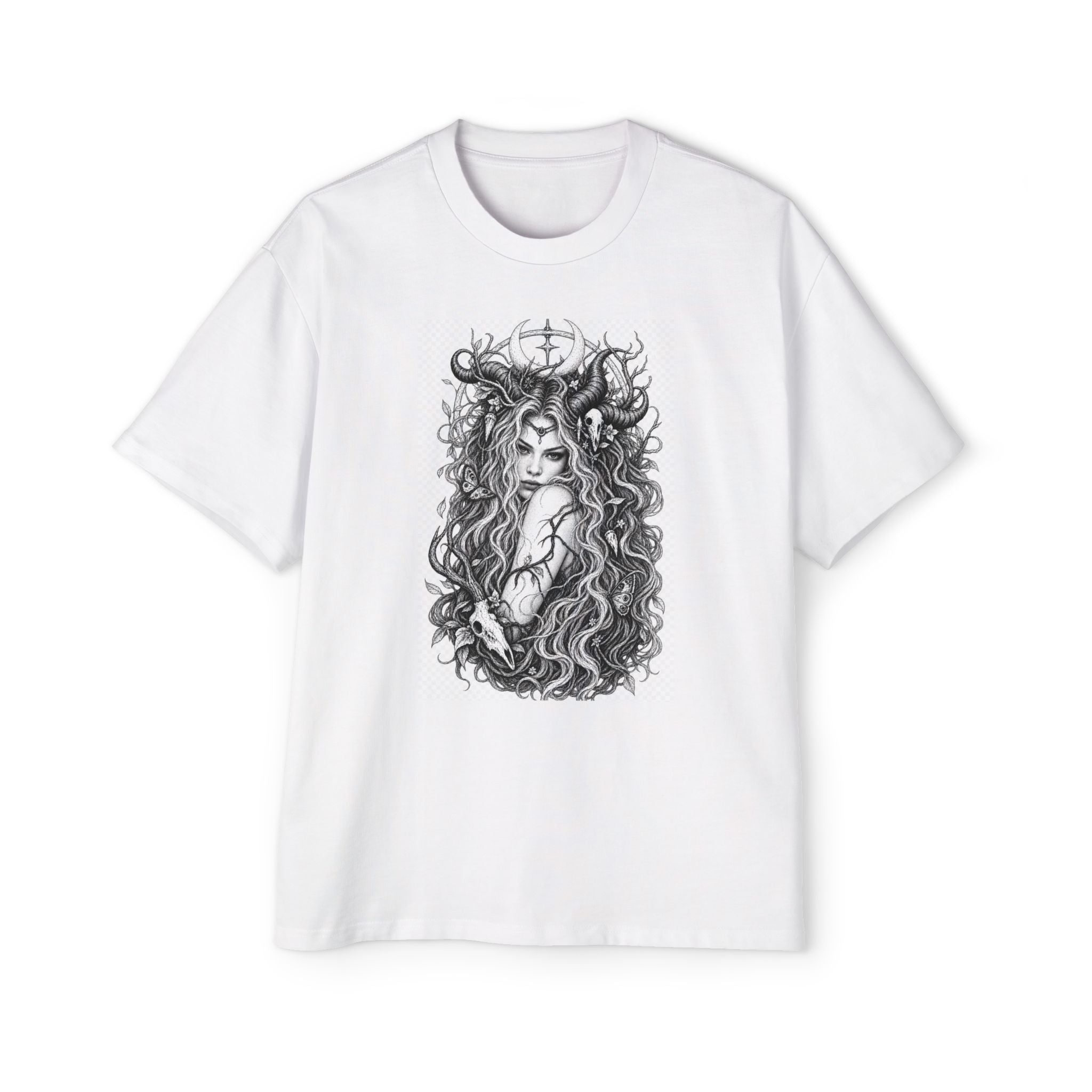 Gothic Horned Nymph Graphic Tee
