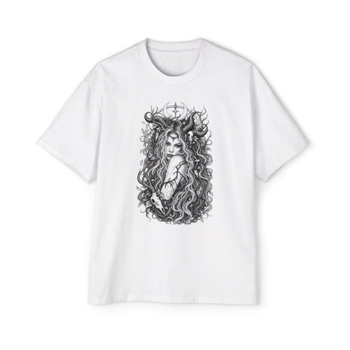 Gothic Horned Nymph Graphic Tee