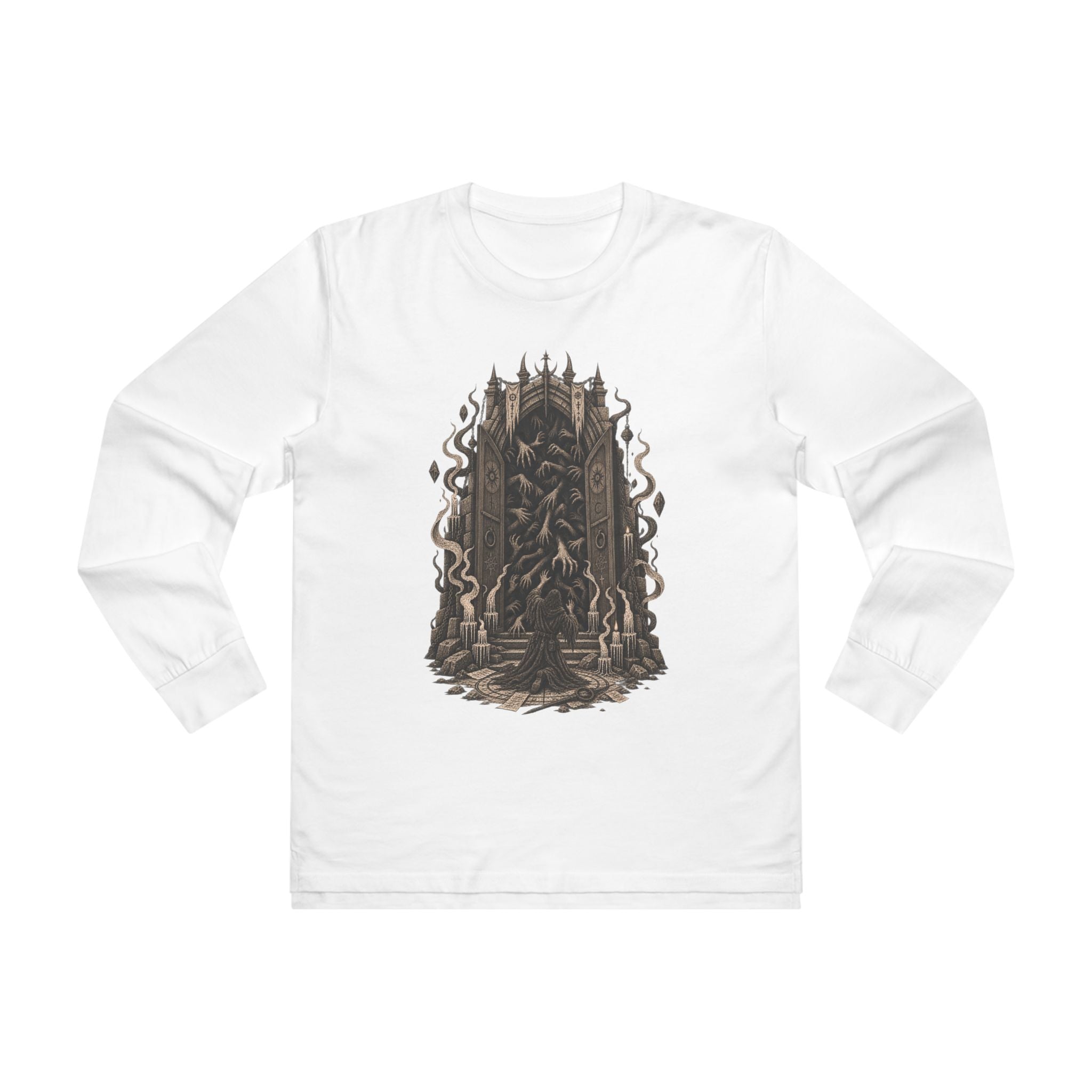 Haunted Portal Graphic Long-Sleeve Tee