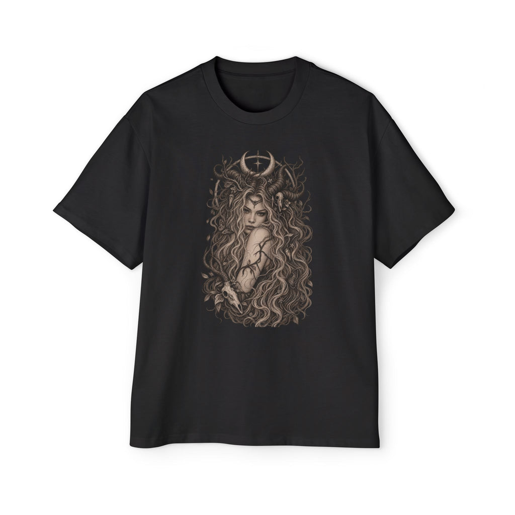 Gothic Horned Nymph Graphic Tee