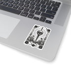 Copy of Pillar of Salt Black Metal Sticker — Gothic Kiss-Cut Laptop Decal