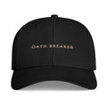 Oath Breaker Cap — Minimal Strikethrough Text Baseball Hat