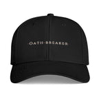 Oath Breaker Cap — Minimal Strikethrough Text Baseball Hat