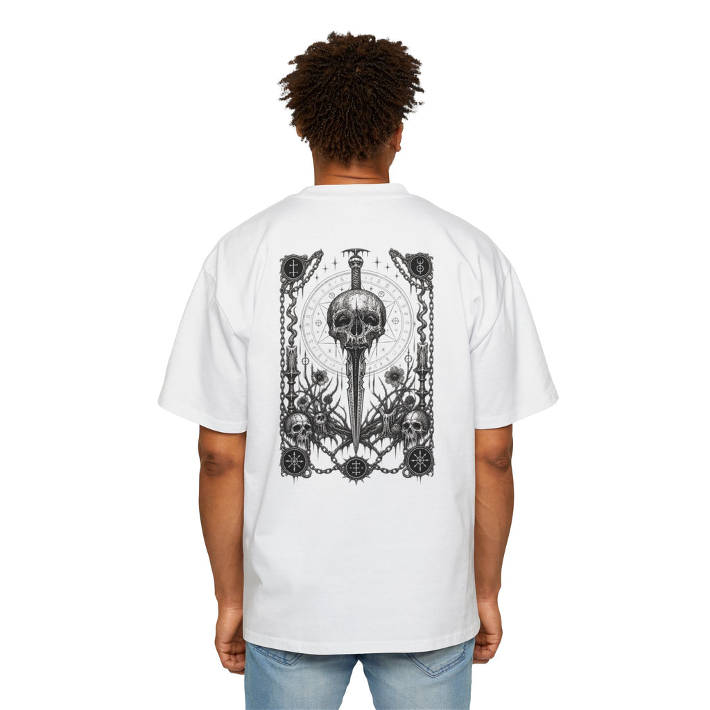 Oath Breaker Tee — Gothic Everending Dagger Oversized T‑Shirt