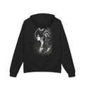 Gothic Medusa Hoodie - Dark Mythology Graphic Relaxed Hoodie