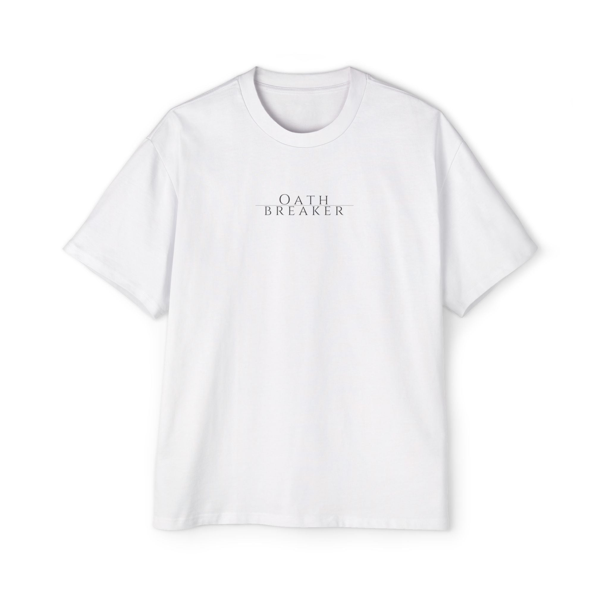 Oath Breaker Tee — Gothic Everending Dagger Oversized T‑Shirt