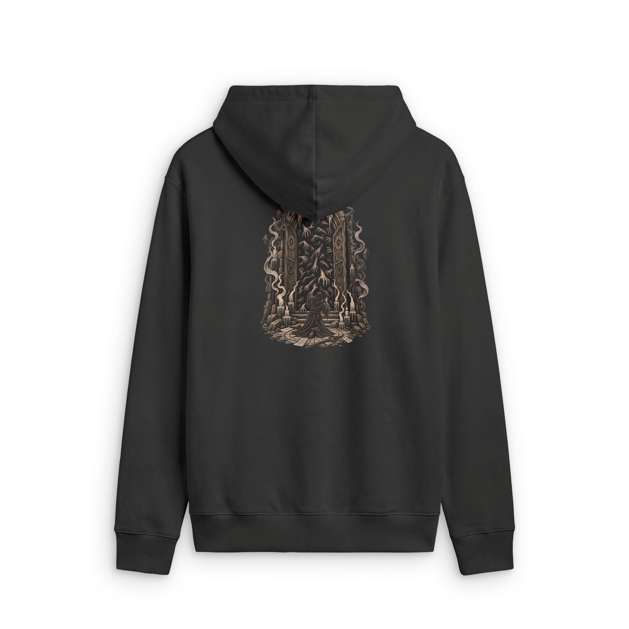 Forest Gate Zip Hoodie — Vintage Woodland Zip-Up Hooded Jacket