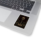 Oath Breaker Skull Sticker — Gothic Dark Fantasy Kiss-Cut Decal